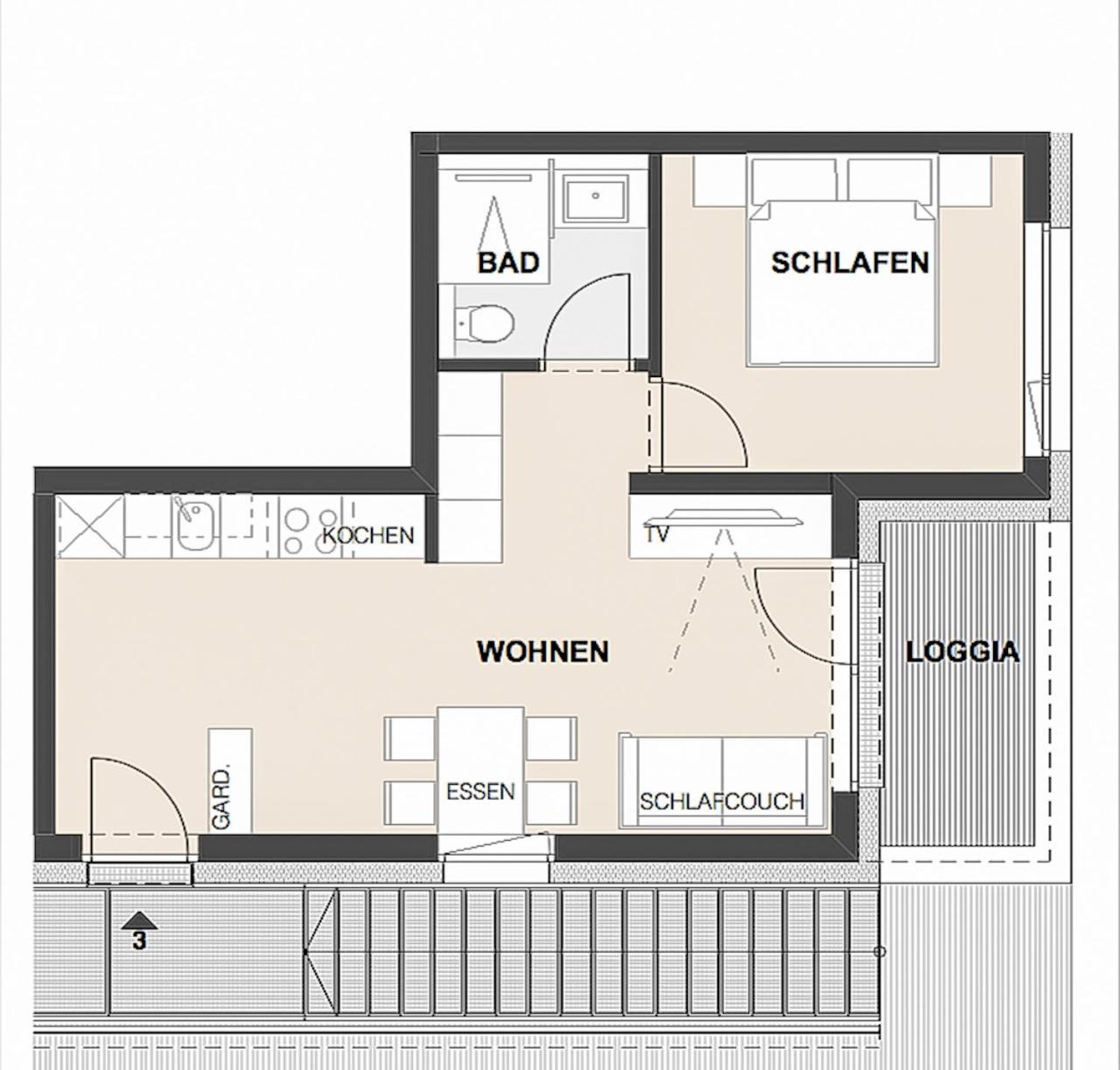 상트조한인티롤 Quartier39 아파트 외부 사진